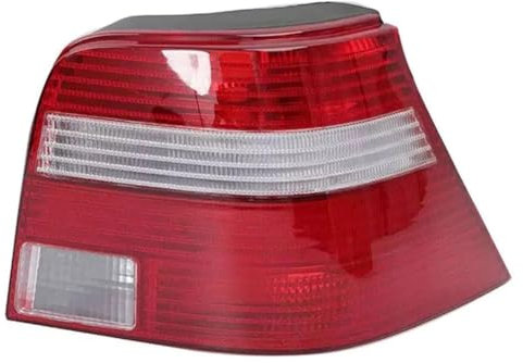 MINGRUILIHAI Auto Rückleuchten für VW Golf 4 1998-2008, Bremslicht Heckleuchte Rücklichter Baugruppe Links Rechts Signal Lenkung Blinker Ersatz Zubehör,B/White Right
