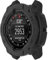 AWADUO Compatible with Garmin Instinct 3 50mm Protective Case Cover, Smartwatch silicone TPU Protective Case Cover Shell Soft And Durable Watch Accessories(Black)
