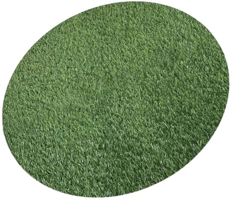UPKOCH Tappeto in Erba Sintetica Verde Manto Erboso Artificiale per Patio Tappetino Leggero in Materiale Plastico Decorazioni per Soggiorno Camera da Letto Bar e Ufficio