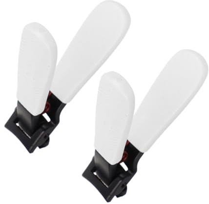 WOONEKY 2piezas Alicates Para Uñas Pies Cortaúñas Ergonómico Para Manos y Pies Cortaúñas Versátiles De Gran Apertura Para Hombres y Mujeres Casa o Salón Profesional