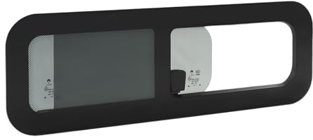 Fenêtre pour camping-car | Fenêtre coulissante horizontale pour camping-car, caravane, fenêtre latérale pour caravane, fenêtres coulissantes pour camping-car 780 x 280 mm