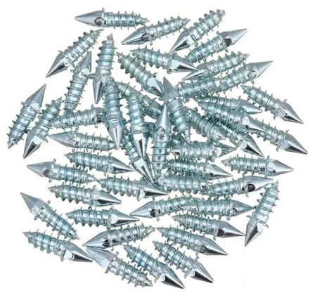 GSCLZ 100 pz Borchie for Pneumatici for Auto Catene da Neve Scarpe Tacchetti Ruota Invernale Chiodi Antiscivolo
