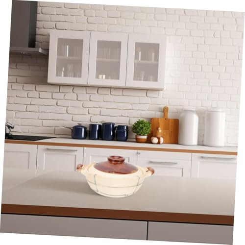Casseruola for forno con coperchi Coibentati for pentole in argilla Pentole cinesi grandi for stufati e zuppe a vapore