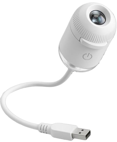 2-i-1 Galaxy Projector Night Light, Galaxy Night Light Projektor USB Star Projektorlampa Med Roterande Och Constellation Films Rymdtakljus for Bilrum(3 Projection Films)