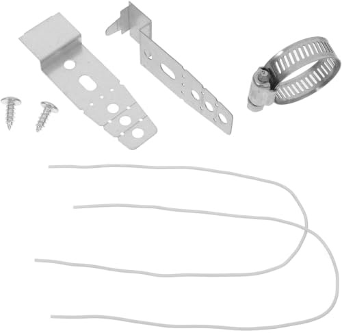 Staffa di Montaggio per Lavastoviglie 5001dd4001a per Cucina | Riduce Rumore e Vibrazioni, Regolabile e Stabile, Metallo Argento, Include Istruzioni di Installazione