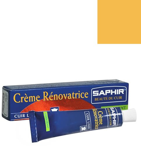 Saphir Safir Leno Hetze Farbe Reparatur Creme 852 53 gelb