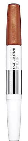 Maybelline Superstay 24h 444 Cosmic Coral - barras de labios (Naranja, Cosmic Coral, Francia)