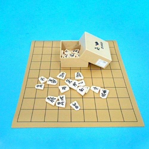 Set of plastic piece walking heart and chess set PVC shogi board