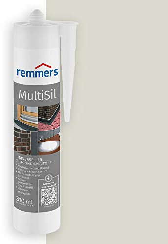Remmers MultiSil 310 ml Kartusche Silicondichtstoff (lichtgrau/silbergrau)
