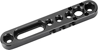 SZRIG Aluminium-Käsestange mit 1/4-20 & 3/8-16 Gewindeloch für Monitor | 75 mm Mittelabstand