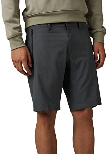 Fox Racing Short standard Machete Tech 4.0 pour homme, noir chiné, taille 32