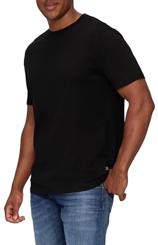 QS Herren 2143874 T-Shirt, Schwarz, XL EU