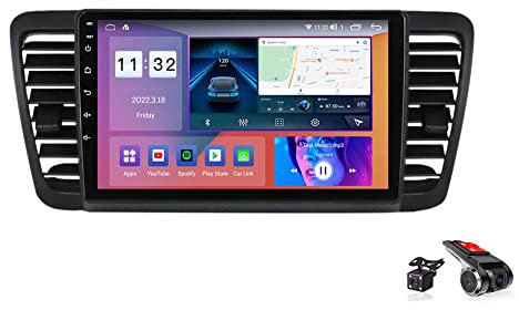 Navigatore satellitare per Auto Stereo Android 10 Doppio DIN per Subaru Legacy Outback 2003-2009 Radio Navigazione GPS 9'' Lettore Video multimediale MP5 Ricevitore FM Supporto 4G 5G WiFi SWC Carpla