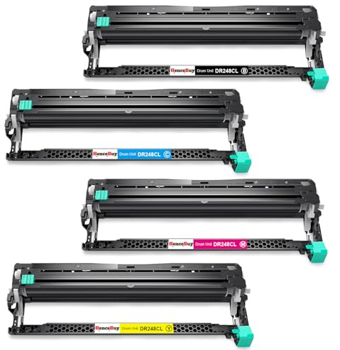 HenceBuy DR248CL Drum Unit Compatible With Brother DR-248CL DR248 Drum Kit for DCP-L3560CDW DCP-L3520CDWE DCP-L3520CDW MFC-L3740CDWE MFC-L3760CDW HL-L3220CWE HL-L3240CDW HL-L8240CDW (4 Pack)