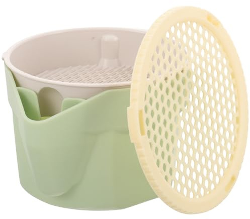JUMPLAWN Maceta para Gatos Sin Tierra Jardinera Hidropónica para Hierba Gatera Maceta De Cultivo para Plantas De Gato De Interior