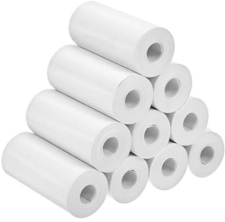 VILLCASE 15rotoli Carta Termica Per Fotocamera Ragazzo Ragazza Rotolo Di Carta Autoadesiva Per Stampa Istantanea Ricarica Di Compatibile Diverse Fotocamere Per Ragazzo Ragazza in Condizioni