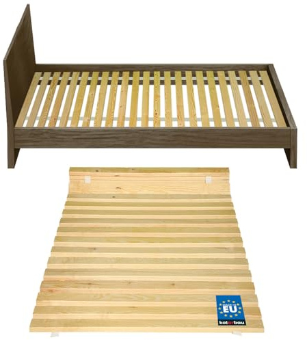 KOTARBAU® Lattenrost 90 x 200 cm - Holzlatten für Bett – Stabiler Rahmen - Optimale Luftzirkulation - Robuste Konstruktion - Ideal für Matratze
