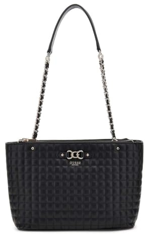 GUESS Schultertasche Nadira Status Tote Black schwarz