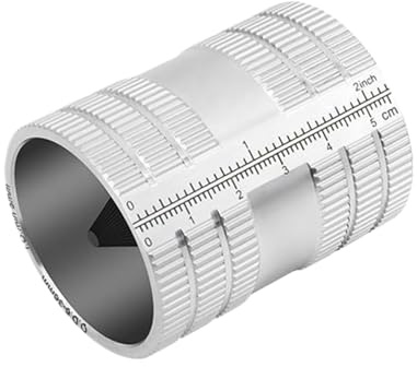 Reibahle für Rohre – Entgrater für Rohre und Rohre, Maschine aus Edelstahl zum Entgraten und Anfasen, für Wartung, Reparatur, Herstellung, Klempnerei, Metallbearbeitung, Werkstatt