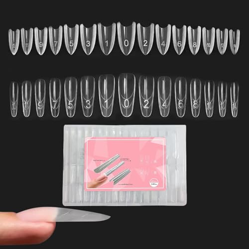 Formes d'Ongles 240 Pièces D'Outils De Manucure | Moules À Ongles Pointes D'Extension Réutilisables Pour Salon À Domicile Beauté Mode Manucure Quotidienne Styling Personnel