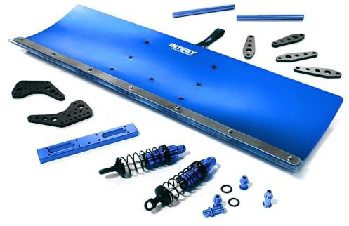 RC Modell Legierung gefrästes Schneepflug-Kit entworfen für Traxxas 1/10 Stampede 2WD & Slash 2WD