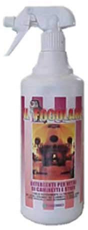 DETERGENTE PER VETRI CAMINO IL FOCOLARE 1 LITRO