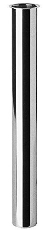 Messingrohr 30 cm für Siphon, Verlängerung Verlängerungsrohr 1 1/4 x 32 mm, verchromt
