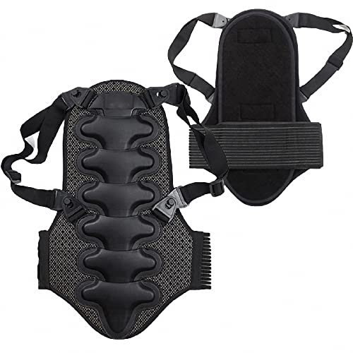 MAOTN Herren und Damen Motorrad rückenprotektor, wirbelsäulenschutz, Brust rücken beschützer Gear，brustpanzer MTB，Outdoor Langlauf rennrad ski Skateboard Skating Sport-schwarz,Black,M