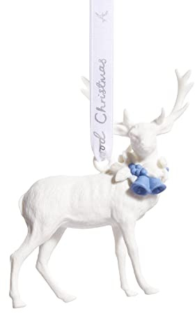 Wedgwood Stag Christmas Tree Decoration