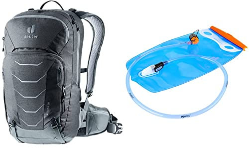 deuter Attack 16 Fahrradrucksack mit Protektor & Streamer 2.0 Trinksystem