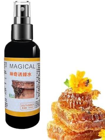 Spray attractif pour abeilles 100 ml,Leurre naturel polyvalent pour charpentier, leurre efficace et convivial pour abeilles, appât Portable pour abeilles (1 pièce)