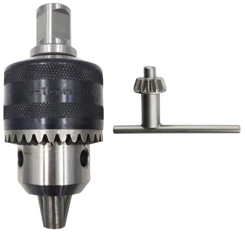 Adaptador de portabrocas convertible con vástago para varios rangos de sujeción, aumenta la productividad de larga duración