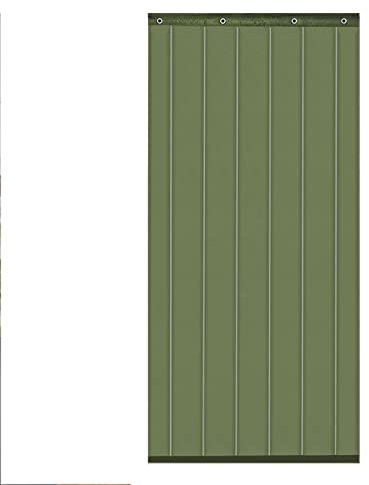 Rideau isolant pour porte coulissante intérieure de balcon - Tissu Oxford - Bi pliable - Couverture de porte de terrasse