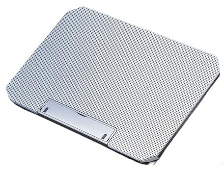 Ventilador Ordenador Portatil de con Enfriador par Almohadilla de enfriamiento del ordenador portátil del juego de la fan del refrigerador USB para el refrigerador del ordenador portátil(Silver)