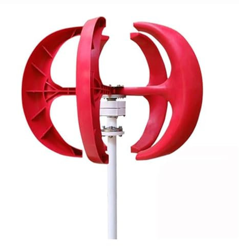 Turbina aerogeneradora de eje Vertical de 5000W, 5KW, 12V, 24V, 48V con MPPT, generador de energía eólica de bajo ruido, molino de viento for granja doméstica para generación de energía de emergencia(