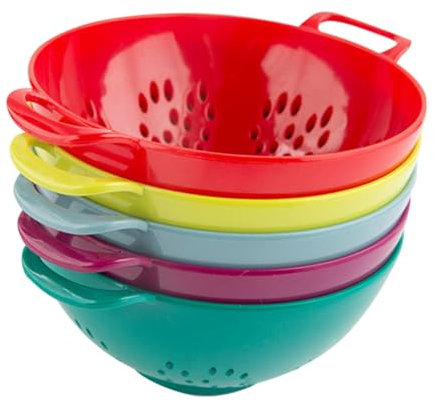 CIYODO 5stücke Teiliges Multifunktionale Obst Und Gemüsewaschschalen Mit Abfluss Für Küche Und Langlebig Für Einfache Von Lebensmitteln