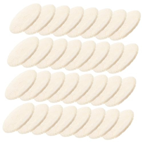 CTIRCHIU 36stücke Gesichtspeeling-pads Aus Luffa Wiederverwendbar Für Peeling Und Wäsche Kompakt Und Vielseitig Einsetzbar Zur Hautpflege