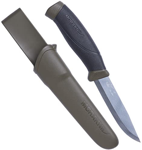 Mora FT10128 Coltello a Lama Fissa, Unisex – Adulto, Verde, Taglia Unica