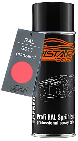 RAL 3017 Rose glänzend Lack Spraydose - Sprühdose 400 ml, schnelltrocknend | Sprühdose 400 ml, schnelltrocknend