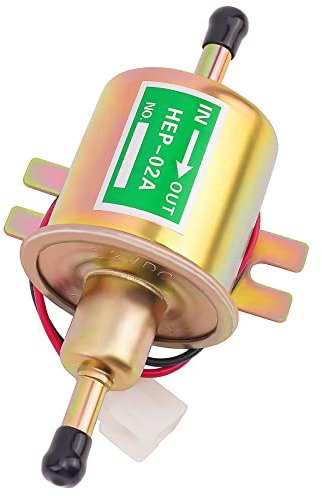 AHL 12V Elektrisch Kraftstoffpumpe Abschaltdruck Gas Diesel Inline Intank Benzinpumpe HEP-02A