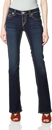 True Religion Becca Bootcut Om Core jeans för kvinnor, Indigo uppgradering, 58