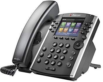 Polycom Vvx 400 12-line Desktop Phone With Hd Voice. Poe(2200-46157-025) (Refurbished)