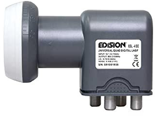 Edision LNB QSL4 QUAD SE - Commutatore Quattro LNB Full HD Sat TV