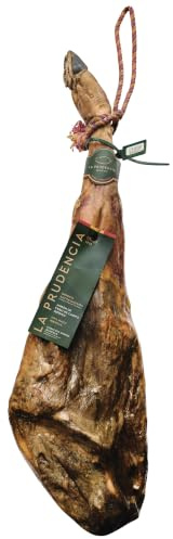 LA PRUDENCIA - Jamón de Cebo de Campo 50% Raza Ibérica - Etiqueta Verde - 36 Meses de Curación - 7 a 8 kg Aprox. - ORIGEN EXTREMADURA