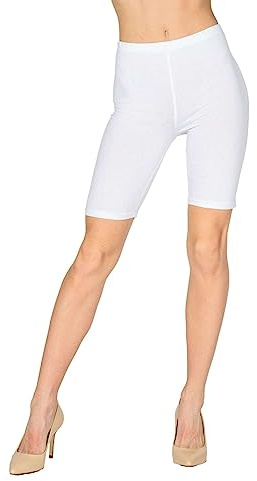 looksy Damen Kurze Leggings Baumwolle Radlerhose Knielang Sommer Fahrradshorts Yoga Sport