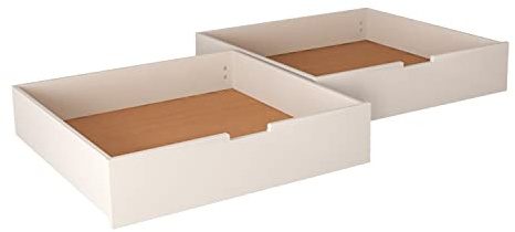BettenABC Bubema Schubkasten 2er Schubladenset mit Rollen