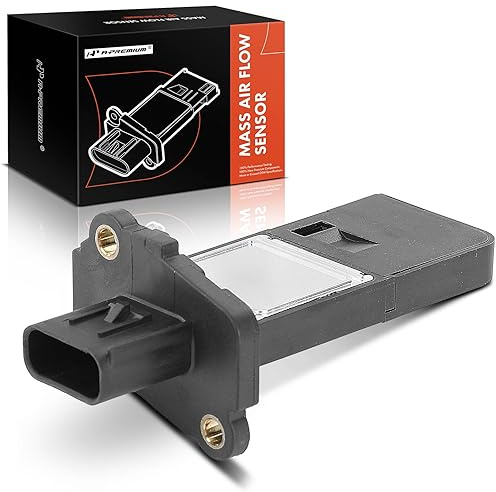 A-Premium Mass Air Flow Sensor Meter [4-Pins] Compatible with Ford F-150 F-250/350/450/550 Super Duty Expedition Explorer Flex Fusion Taurus Mustang & Lincoln Replace# BR3112B579AA