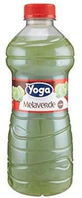 Yoga Succo Mela Verde con Succo di Limone 6 Bottiglie PET x 1 Litro Formato Famiglia