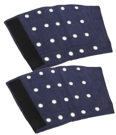 IWOWHERO Schnittfeste Armstulpen Aus Robustem Denim Für Arbeit Und Garten Schützende Armschutzstulpen Für Männer Und Frauen Flexibel Und Komfortabel