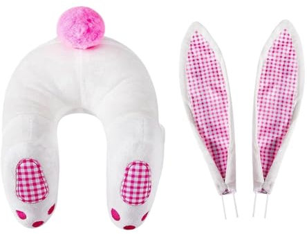 Osterkränze für Vordertür, Hasen -Buttkranz -Kit, Osterfeder im Freien im Freien im Freien, Hangsschild, Kaninchen -Buttkranz für Vordertür Bauernhaus Hängende Origination